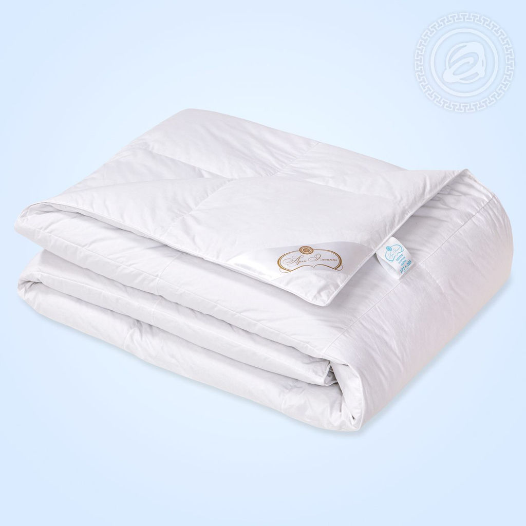 Одеяло Шарм 172*205/1 шт. Гусиный пух - Арт элегант фото 3