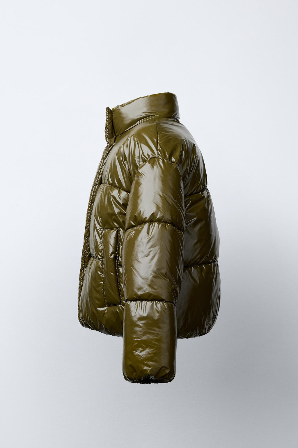 SHINY PUFFER JACKET - Zara фото 3