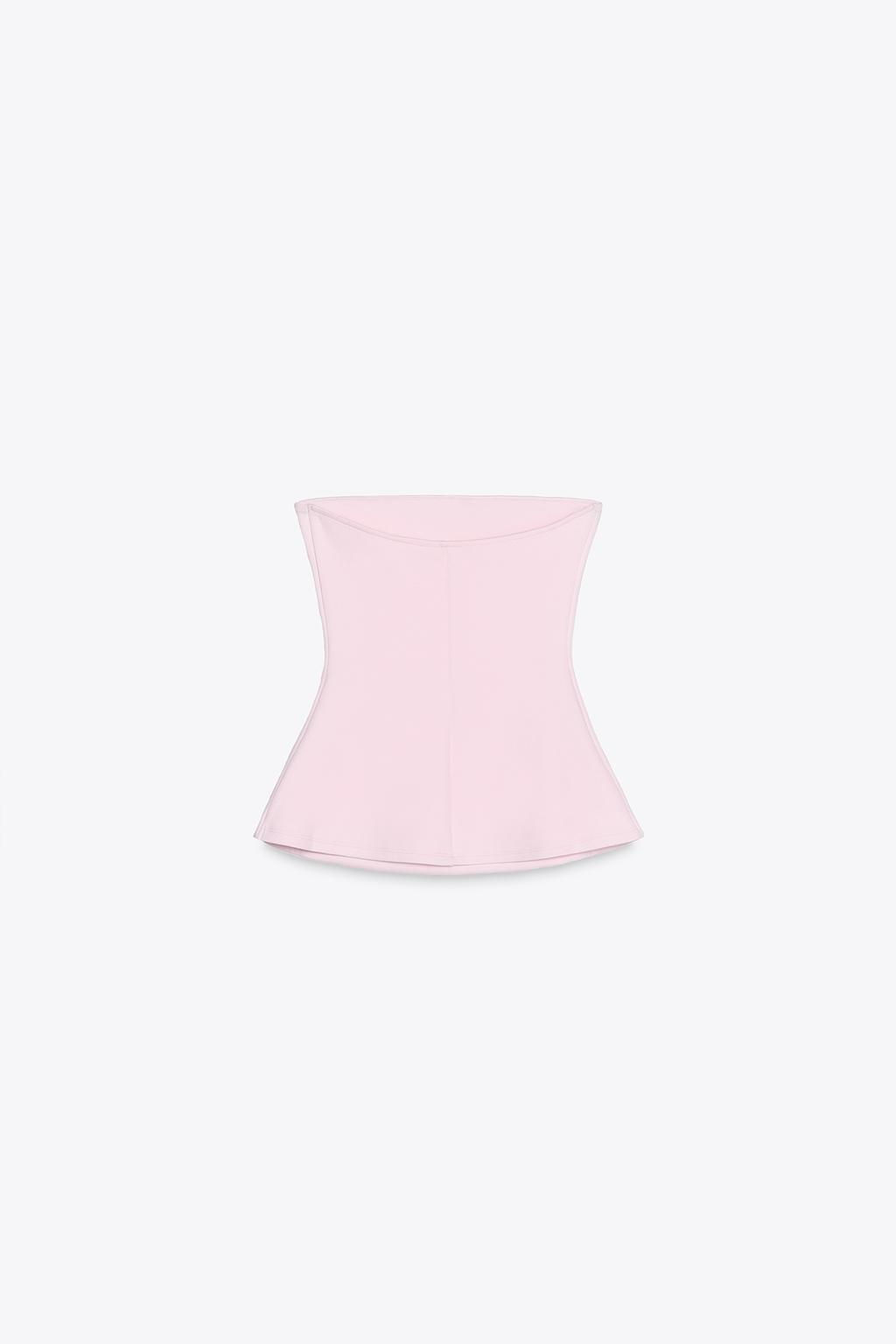 INTERLOCK BANDEAU TOP - Zara фото 39