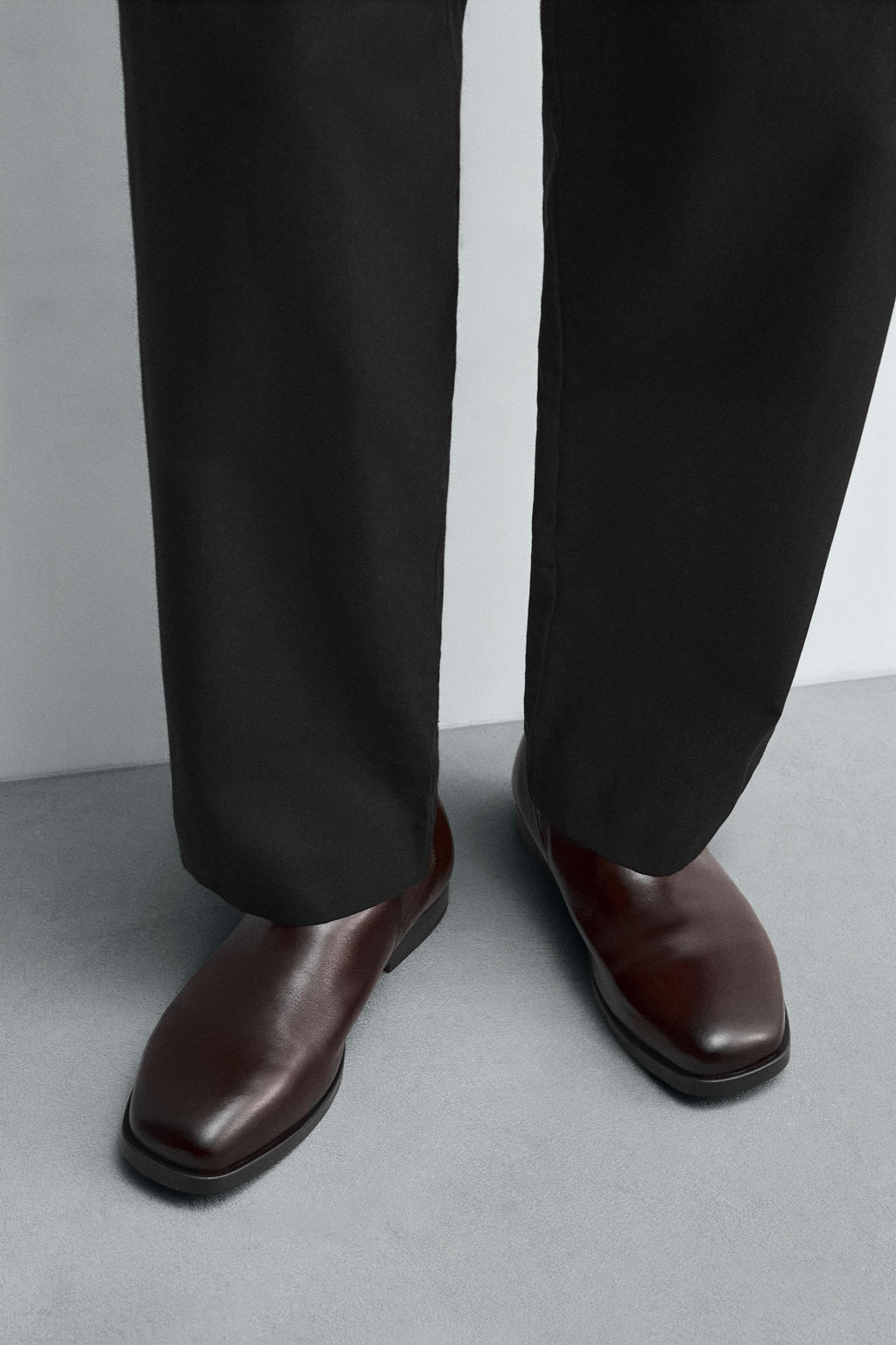 LEATHER CHELSEA BOOTS - Zara фото 3