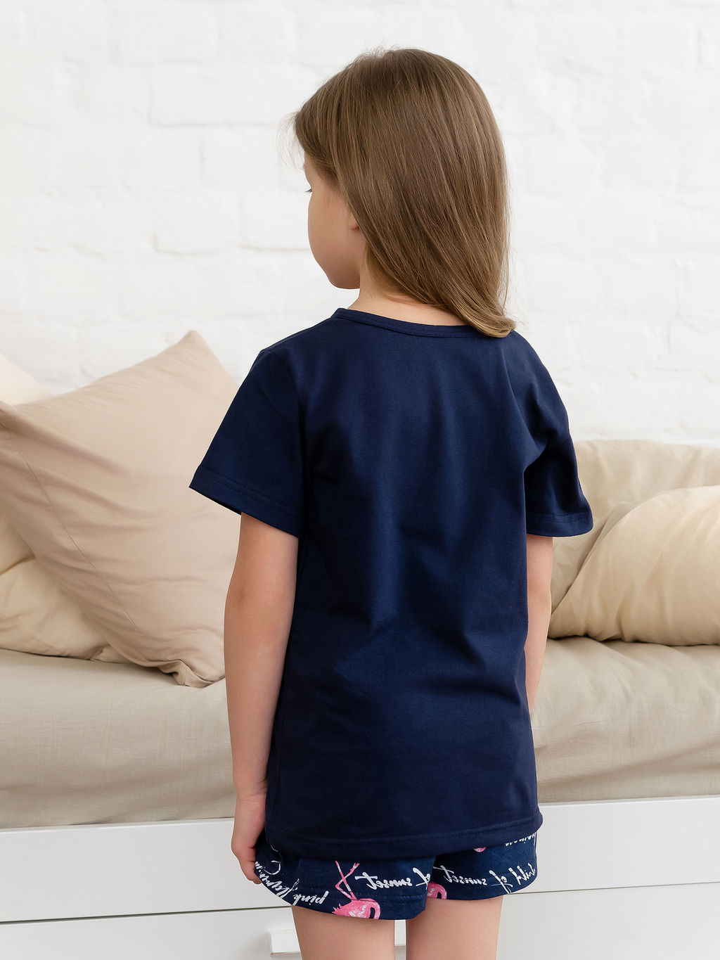 Костюм детский, модель 326, трикотаж (26 размер, Фламинго, синий ) - Ивановотекстиль фото 8