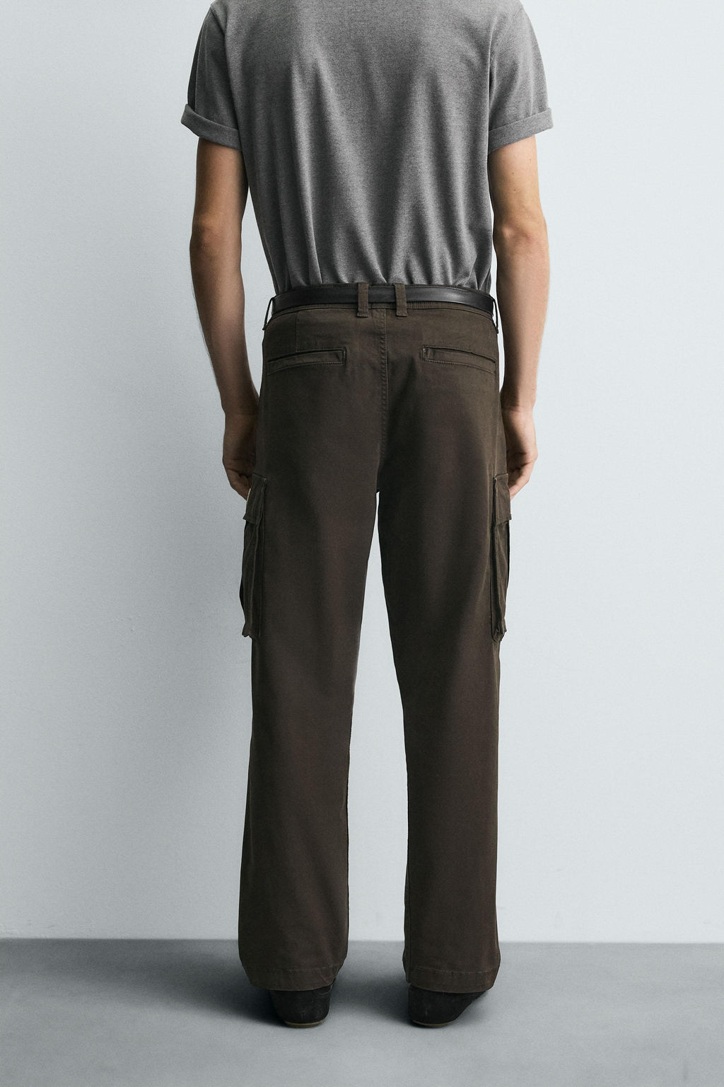 RELAXED FIT CARGO TROUSERS - Zara фото 3