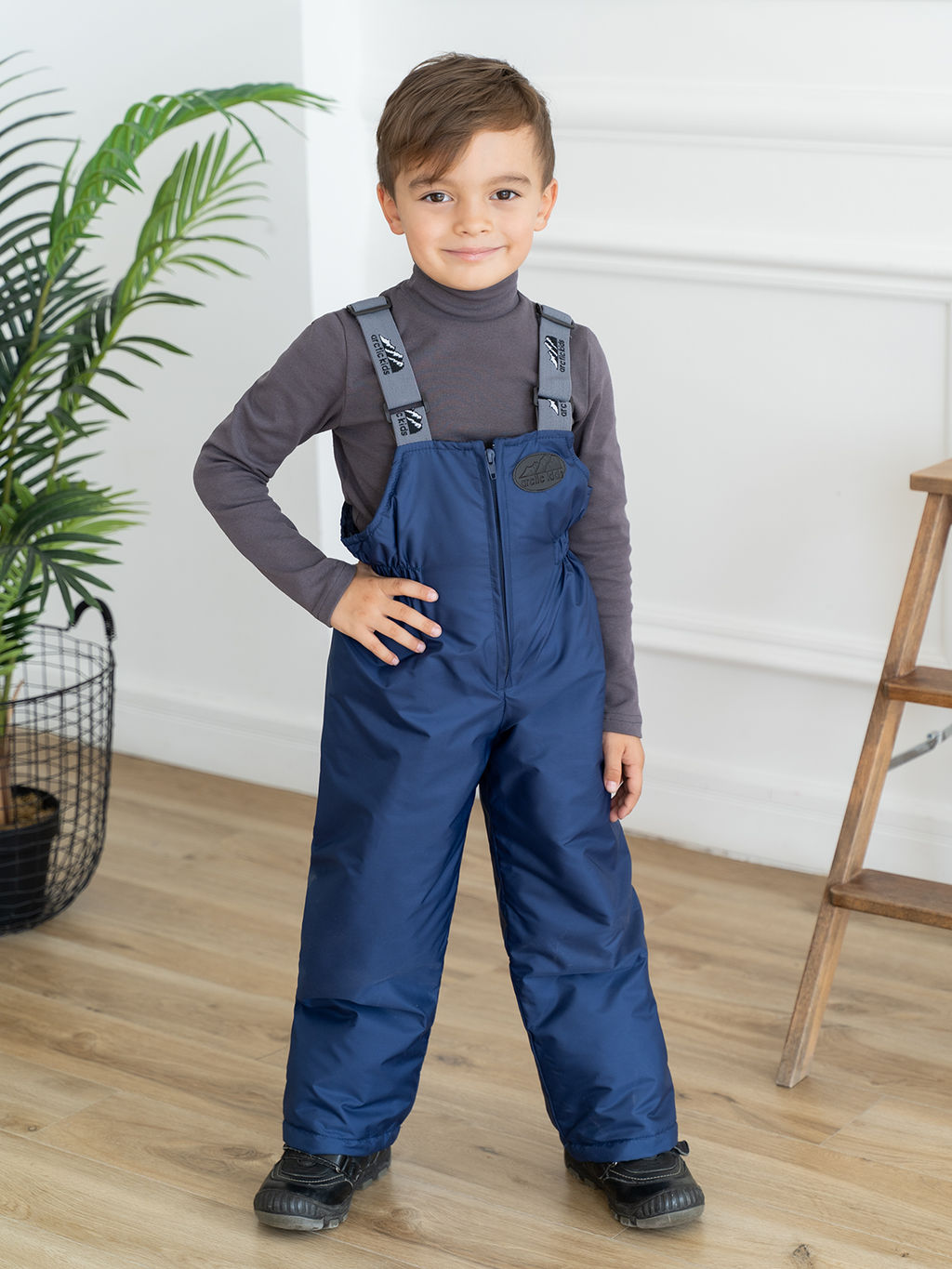 Полукомбинезон детский синий