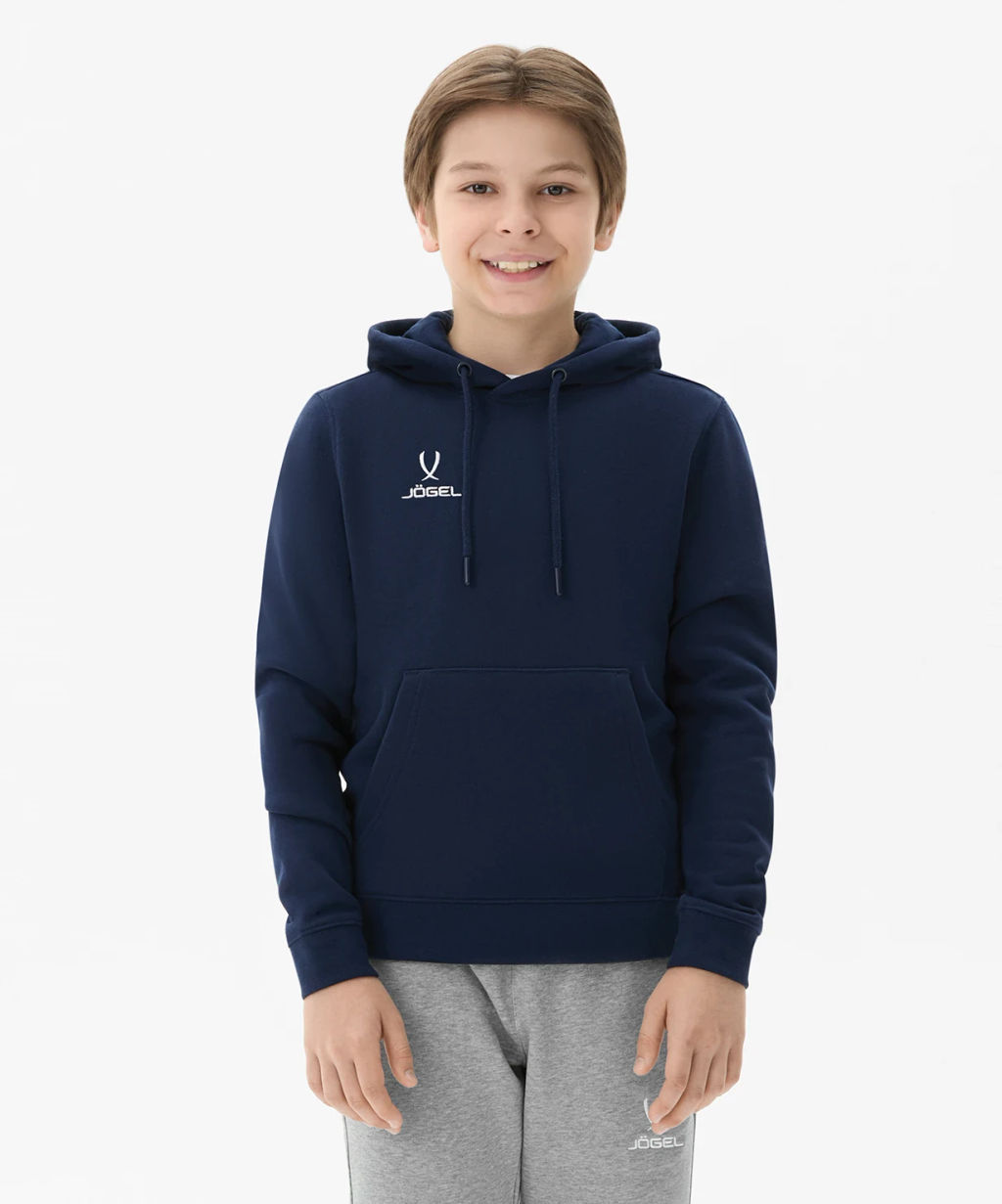 Худи JOGEL ESSENTIAL Cotton Hoodie, темно-синий, детский  фото 7