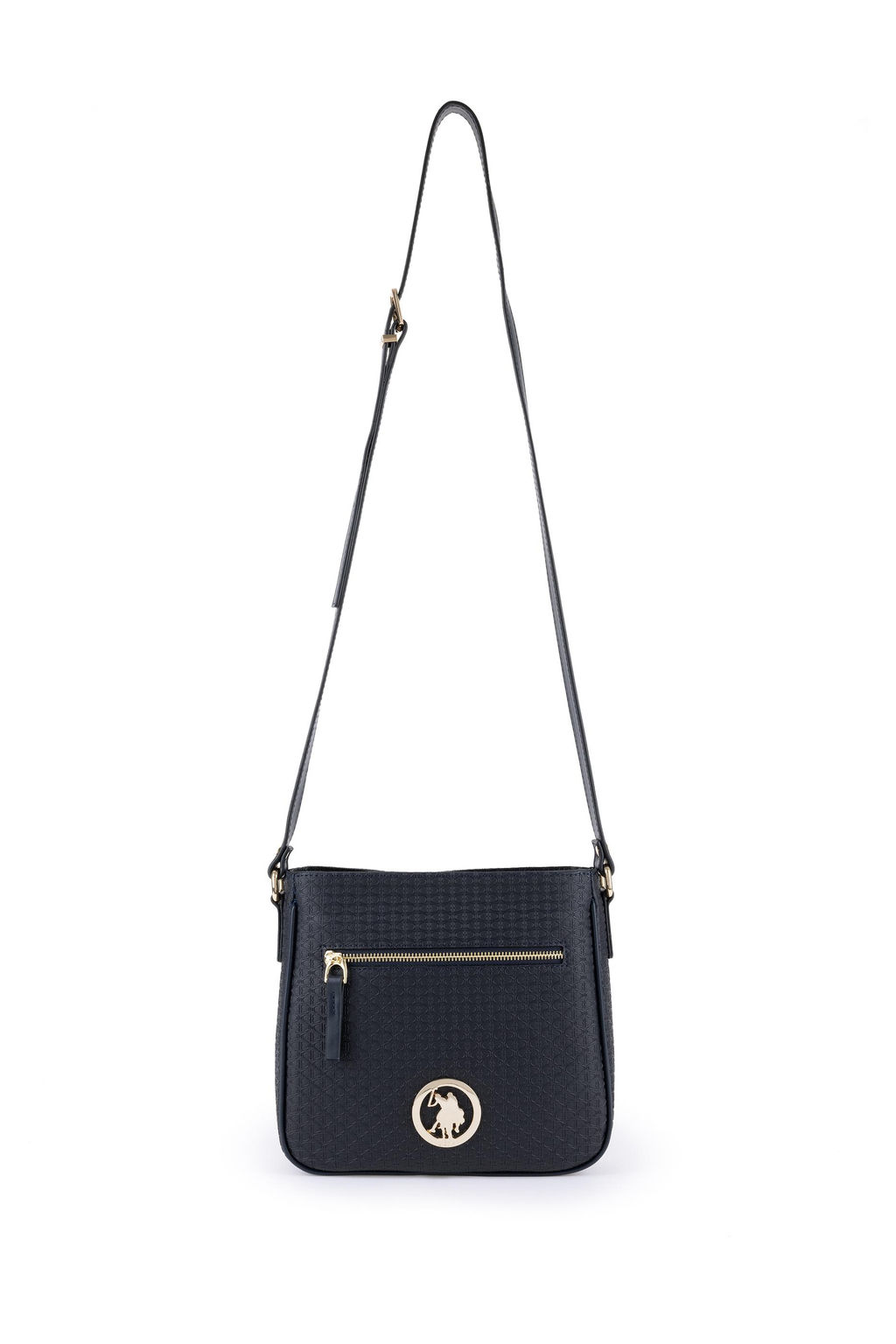 Женская темно-синяя сумка - U.s. polo assn фото 6