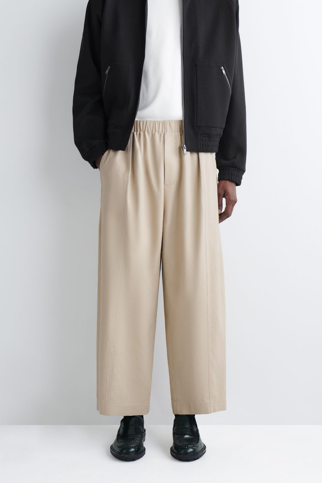 PANTAL?N BARREL LEG TOBILLERO DE ALGOD?N - H&m фото 7