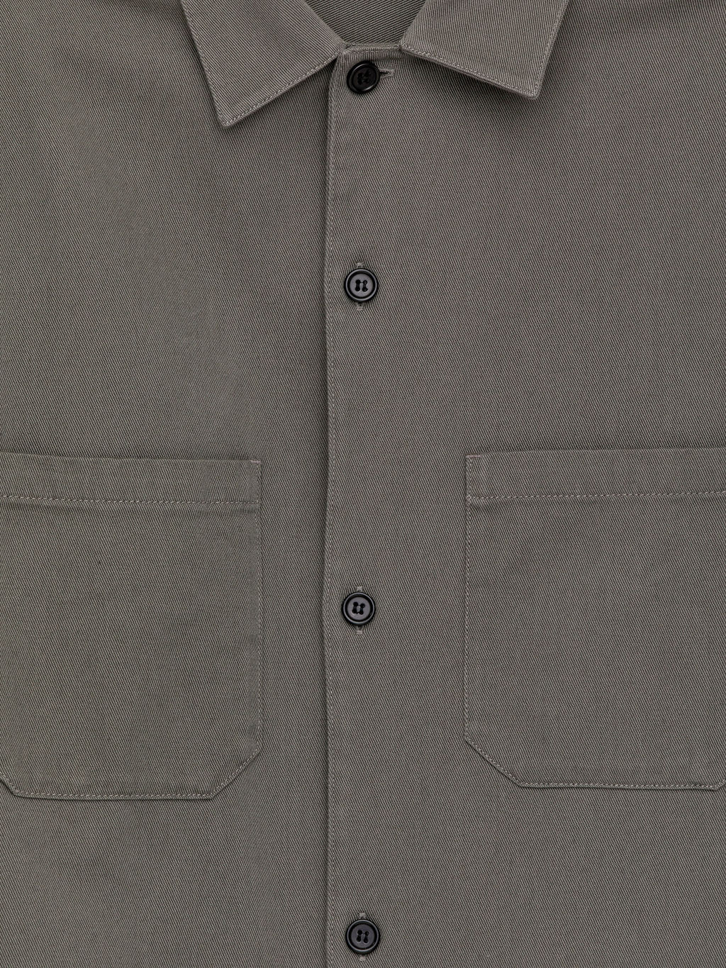 Cotton Twill Overshirt - H&m фото 2