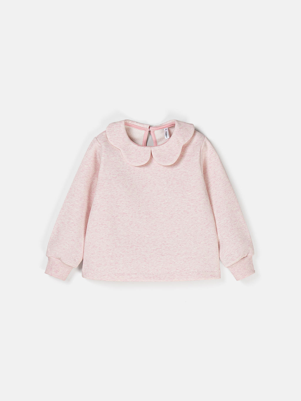 Свитшот Розовый меланж утепленный - Bungly фото 2