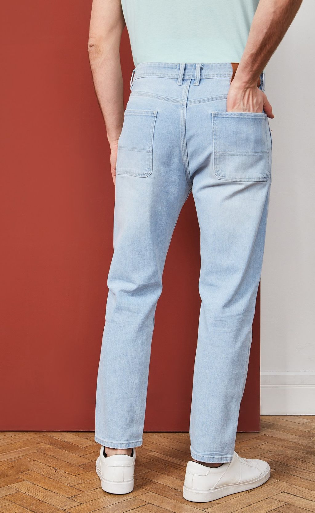 Джинсы F311-0140C l.blue - Fine joyce фото 6