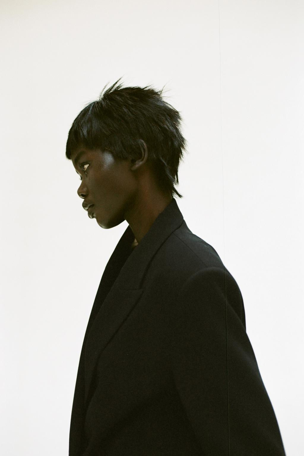 OVERSIZED DOUBLE-BREASTED BLAZER - Zara фото 3