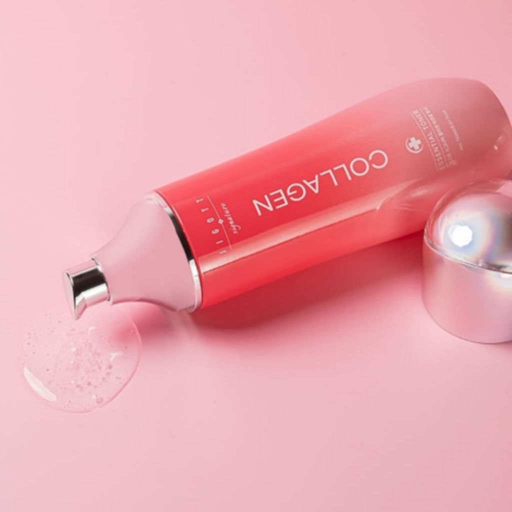 Jigott Набор увлажняющих средств для лица: тонер, эмульсия, крем / Signature Collagen Essential Skin Care 3 Set
