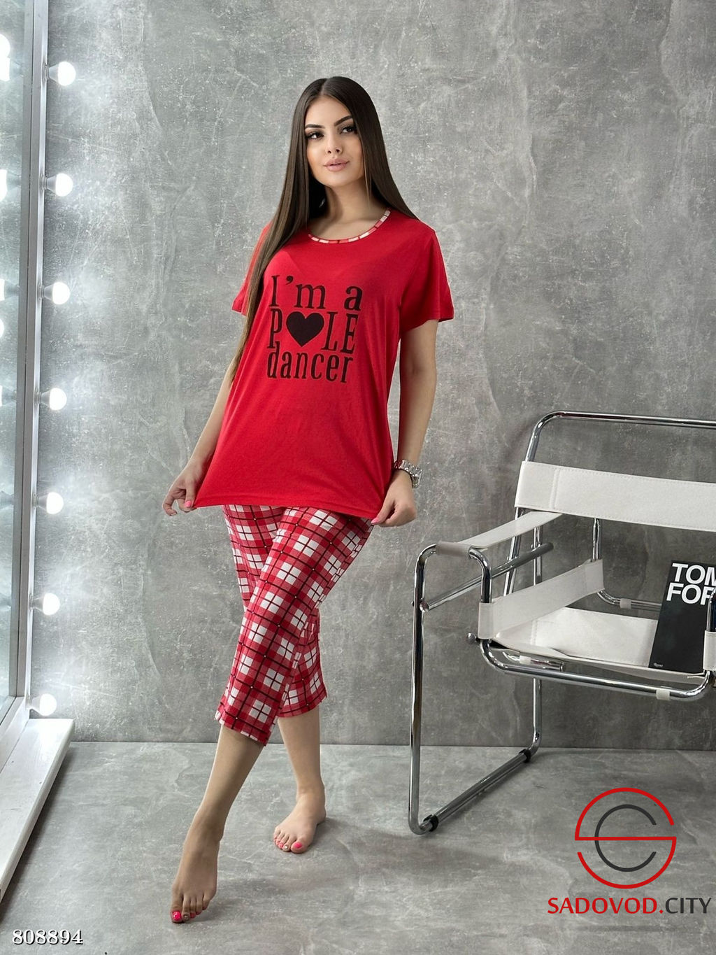 пижама женская с надписью