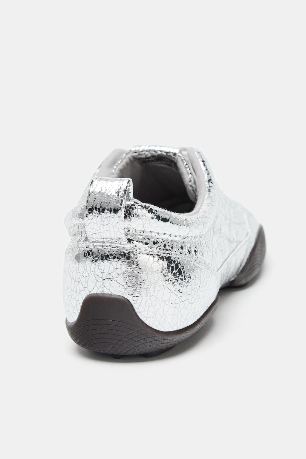 METALLIC-EFFECT TRAINERS - Zara фото 5