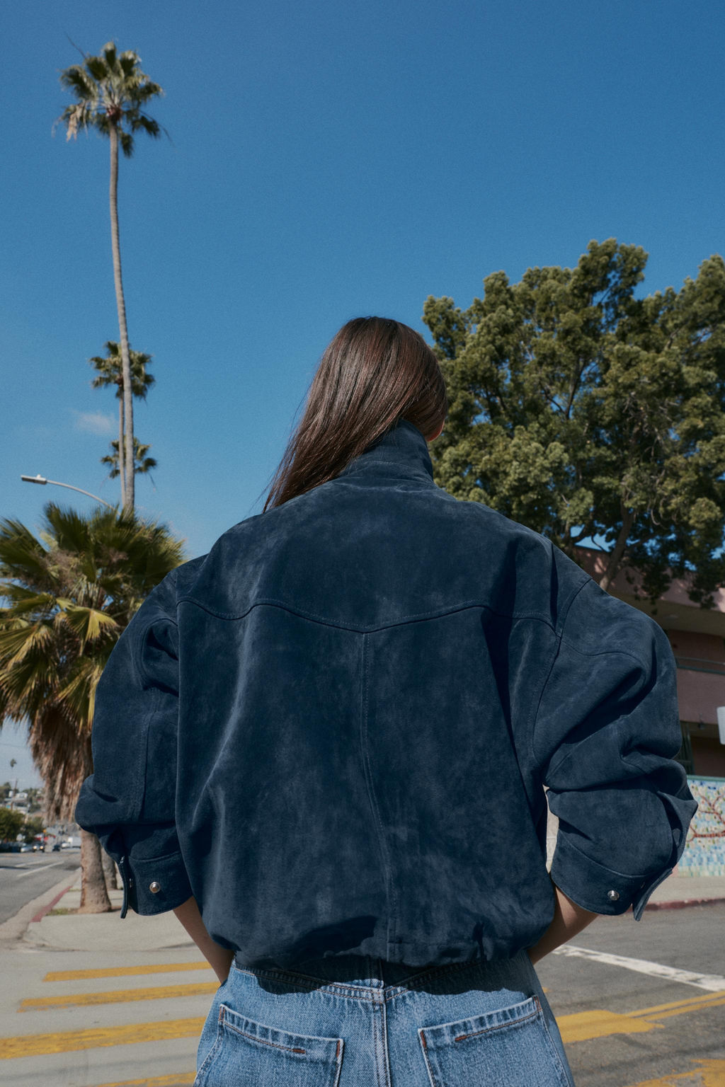 100% LEATHER BOMBER JACKET - Zara фото 16