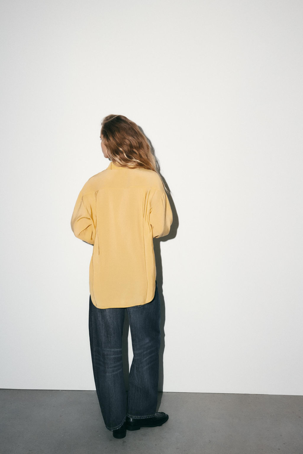 OVERSIZE FLOWING SHIRT - Zara фото 4