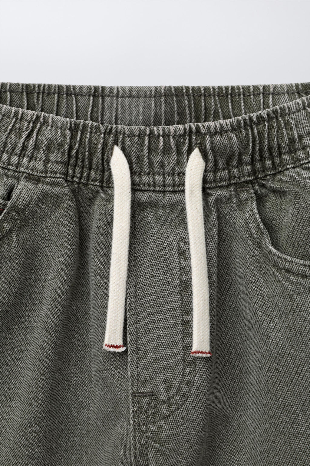 TWILL BAGGY TROUSERS - Zara фото 7