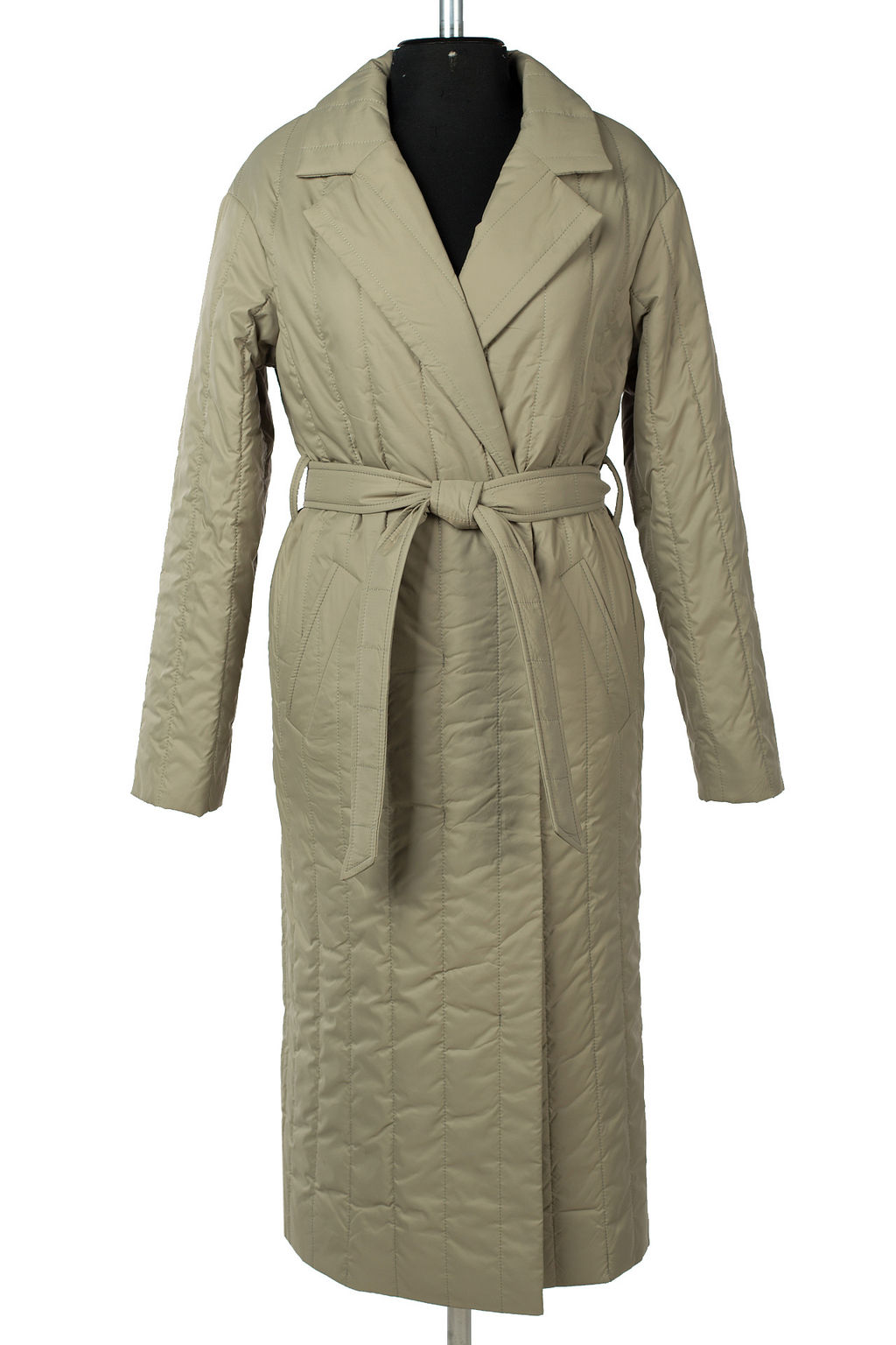 Пальто женское демисезонное (пояс) - El podio фото 8