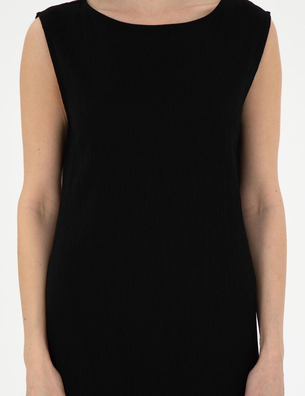 Siyah Regular Fit Dokuma Elbise - Pierre cardin фото 5