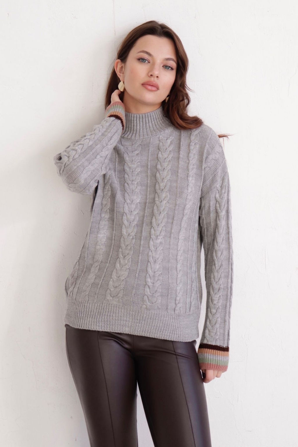 11002 Свитер серый - Martichelli фото 17