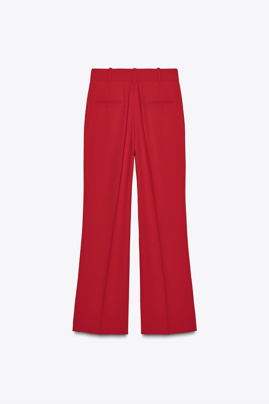 ZW COLLECTION FLARED TROUSERS - Zara фото 6