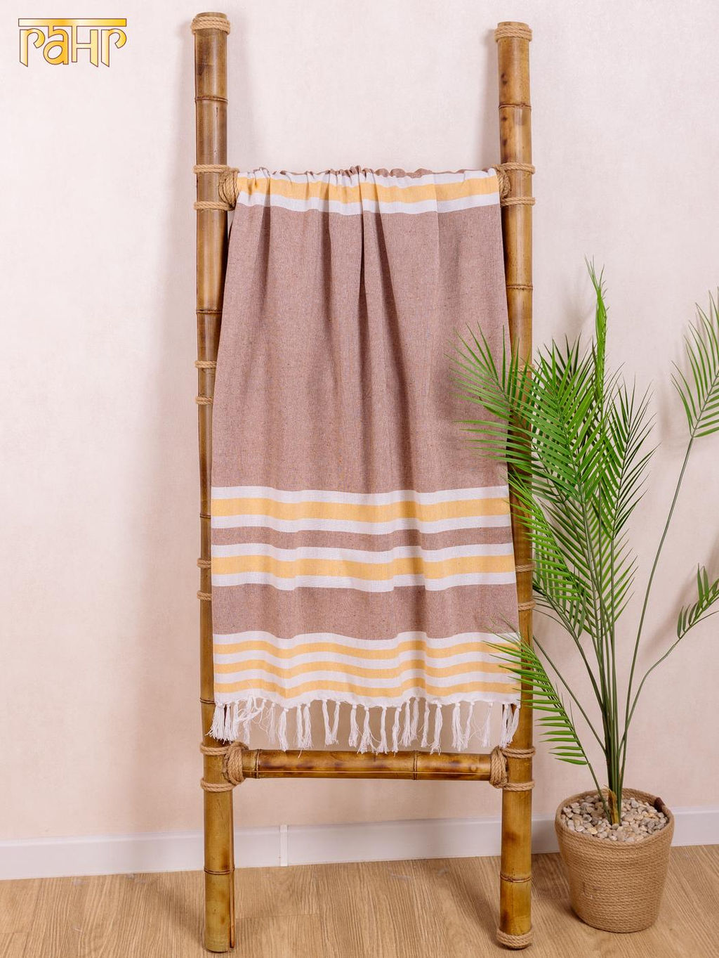 Покрывало-полотенце пляжное (хлопок) Тк№205/5/2 (90х180см) - Ганг фото 2