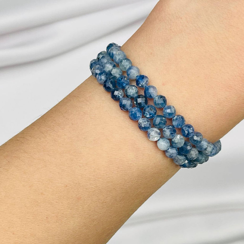 Бусины для украшений из Кианита огранка