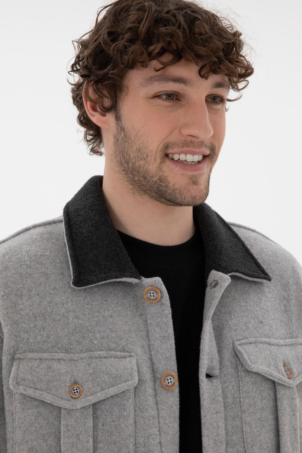 Мужская серая скидка в скидке с дисконтом в скидке кардигана в корзине - U.s. polo assn фото 2