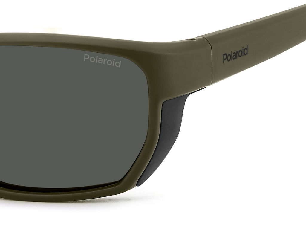 Солнцезащитные очки POLAROID PLD 7057/S Зелёный, мужские фото 4