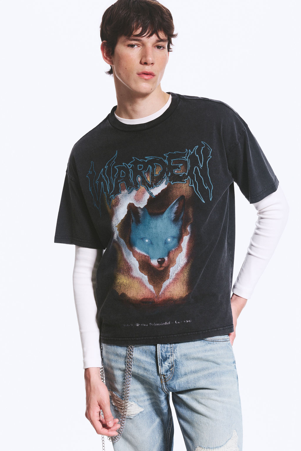 Camiseta boxy con gr?fico estampado Great - H&m фото 3