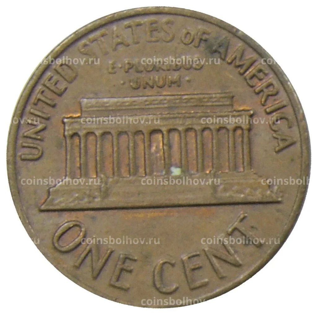 1 цент 1972 года США