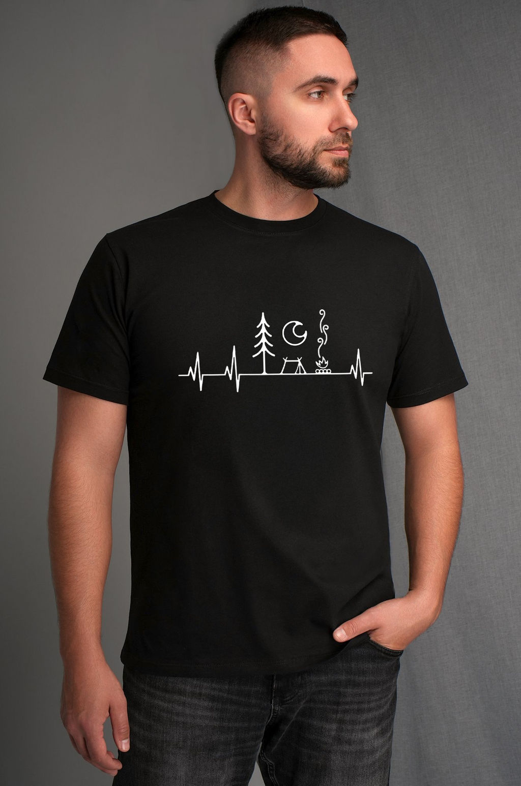 Мужская футболка Happyfox - Happy fox фото 2