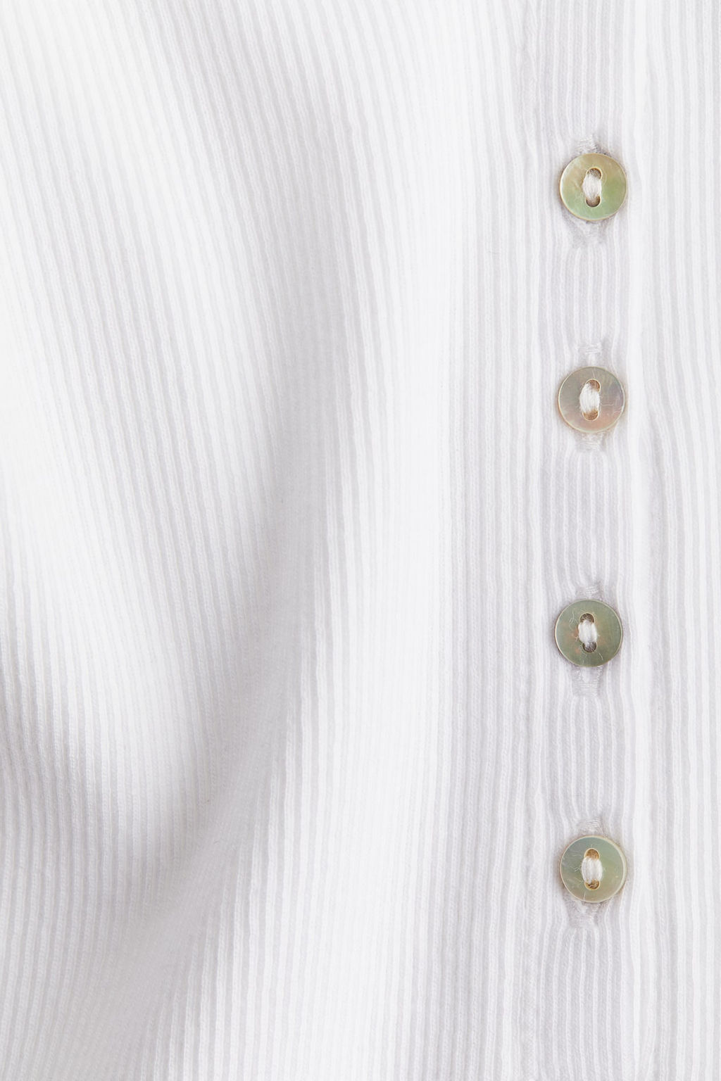 Camiseta de canale con cuello panadero - H&m фото 6