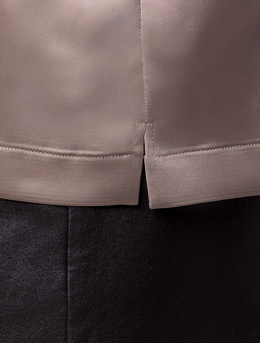 VILATTE / Топ из струящегося сатина  фото 4