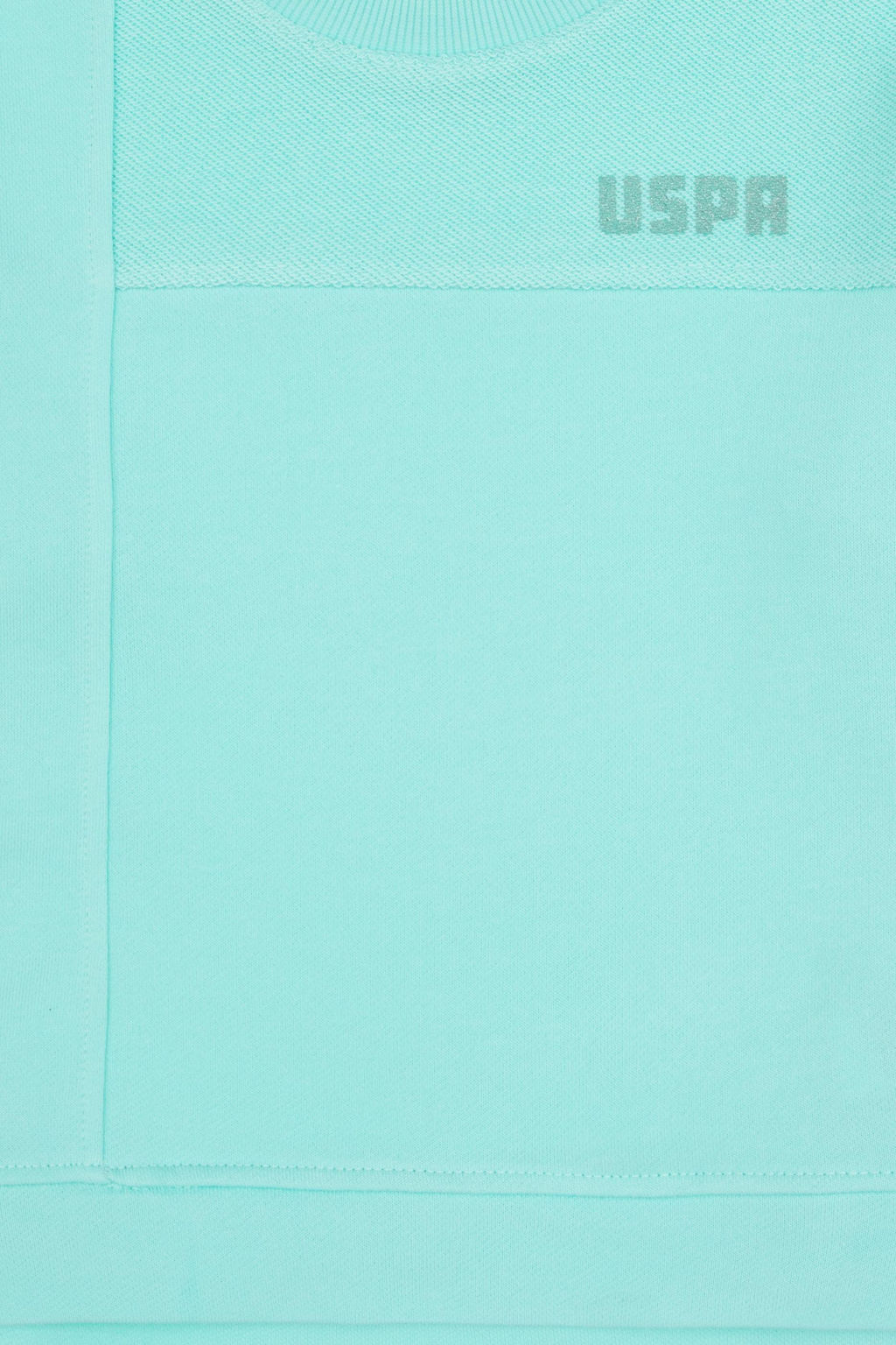 K_z _ocuk Ye_il Bisiklet Yaka Sweatshirt Sepette S_rpriz _ndirim - U.s. polo assn фото 4