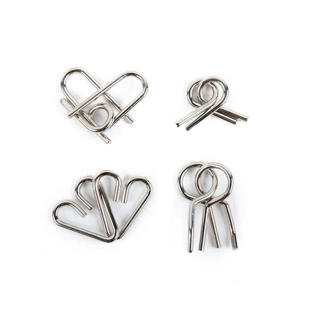 DELFBRICK DLM-54 Набор металлических головоломок 2-й сорт 01_Альфа 8 элемент