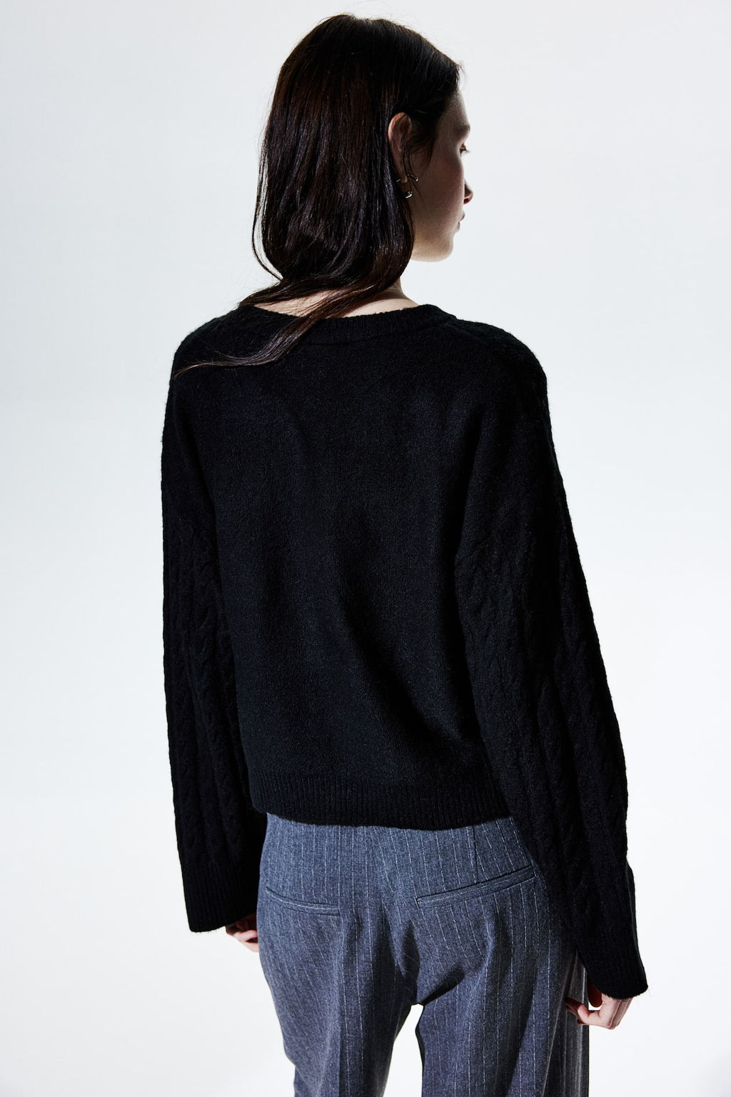 Jersey en punto trenzado - H&m фото 4