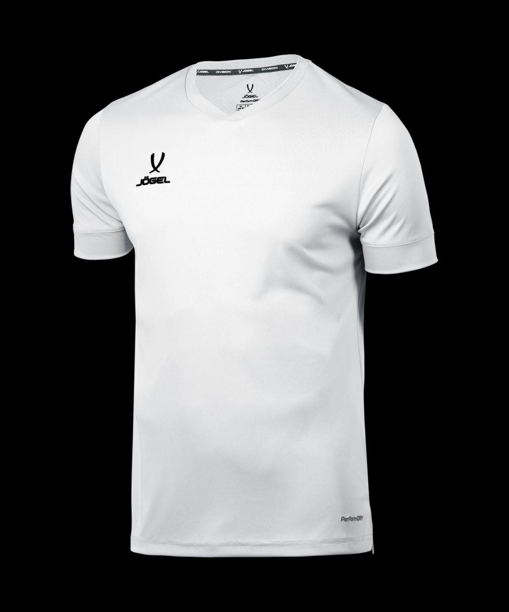 Футболка игровая JOGEL DIVISION PerFormDRY Union Jersey, белый/белый