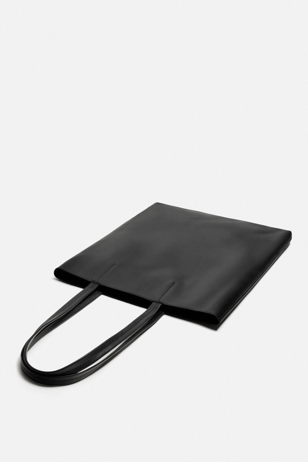 LEATHER TOTE BAG - Zara фото 2