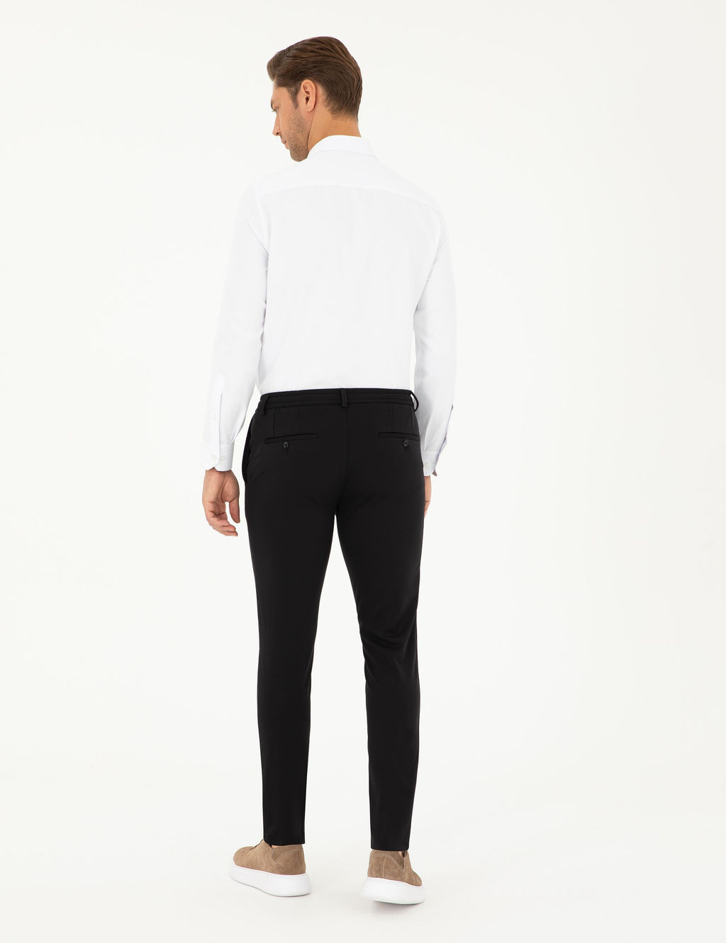 Siyah Klasik Jogger Pantolon - Pierre cardin фото 4