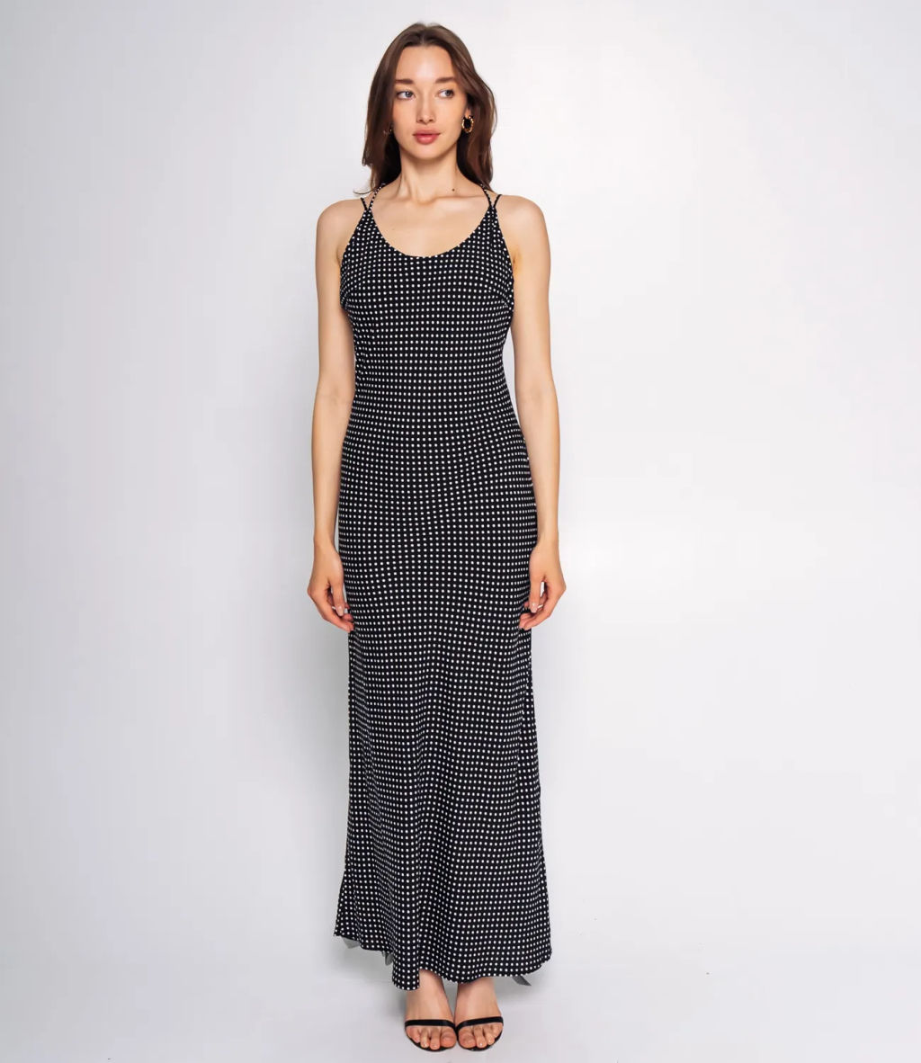 Платье #ОКТ095012, чёрный