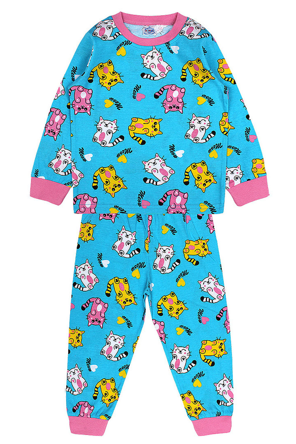 BK3000D.21.С2 Пижама для девочки - Almond фото 4