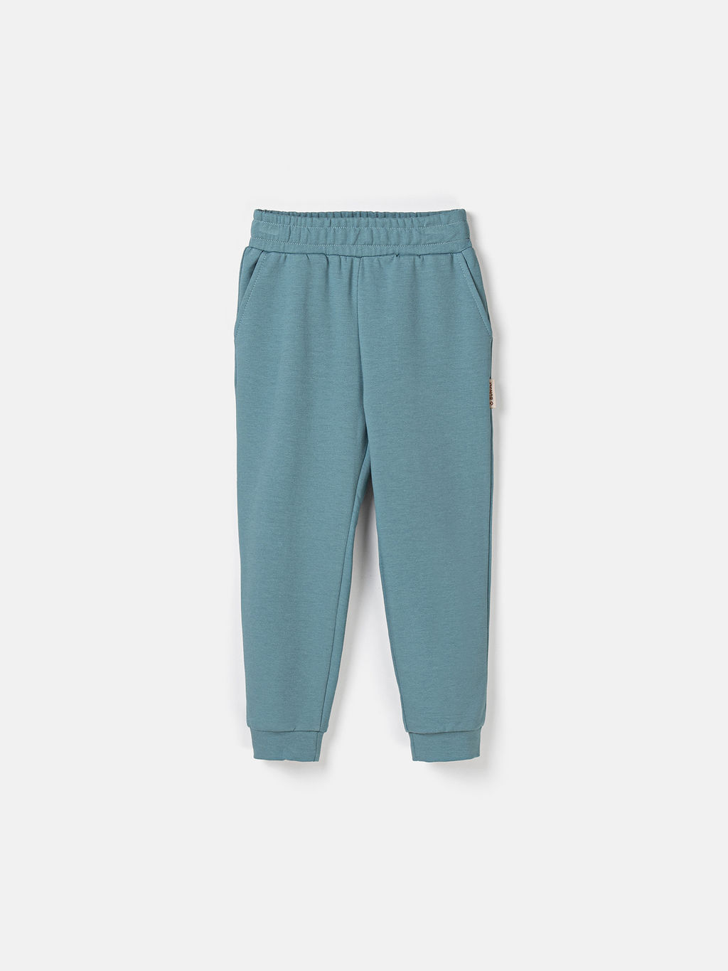 Джоггеры облегченные Зеленая дымка с карманами - Bungly фото 2