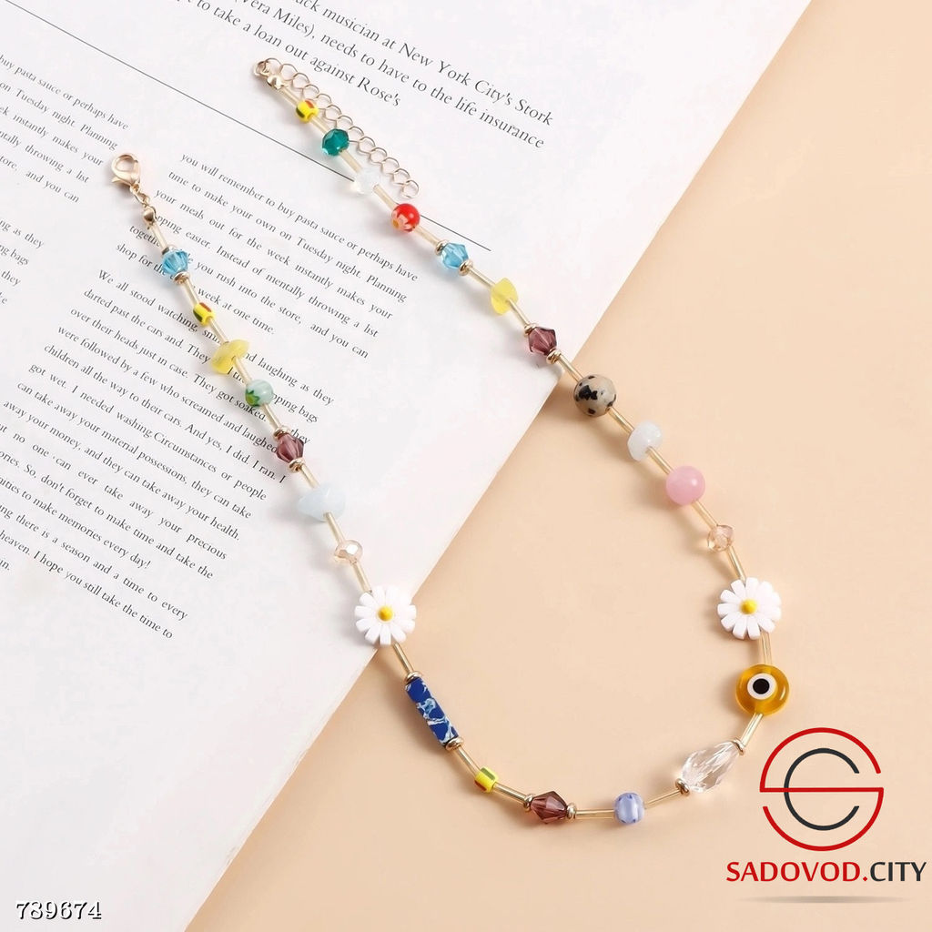 Женский летний чокер на шею