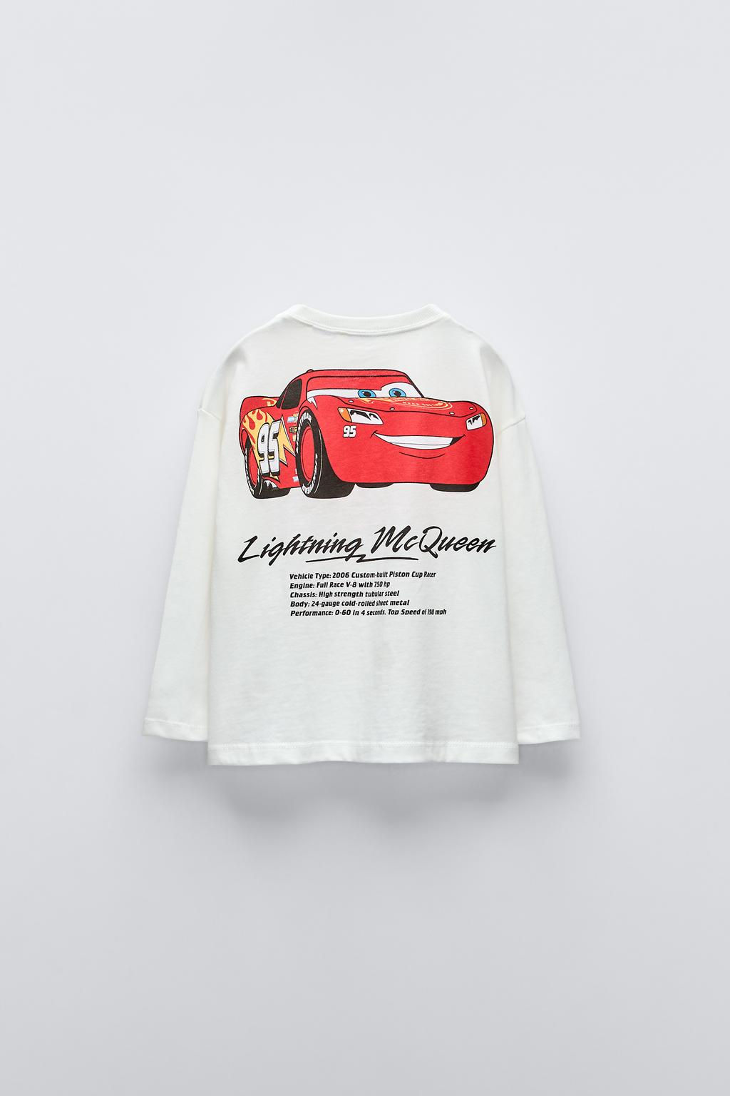 MCQUEEN CARS  DISNEY T-SHIRT - Zara фото 2