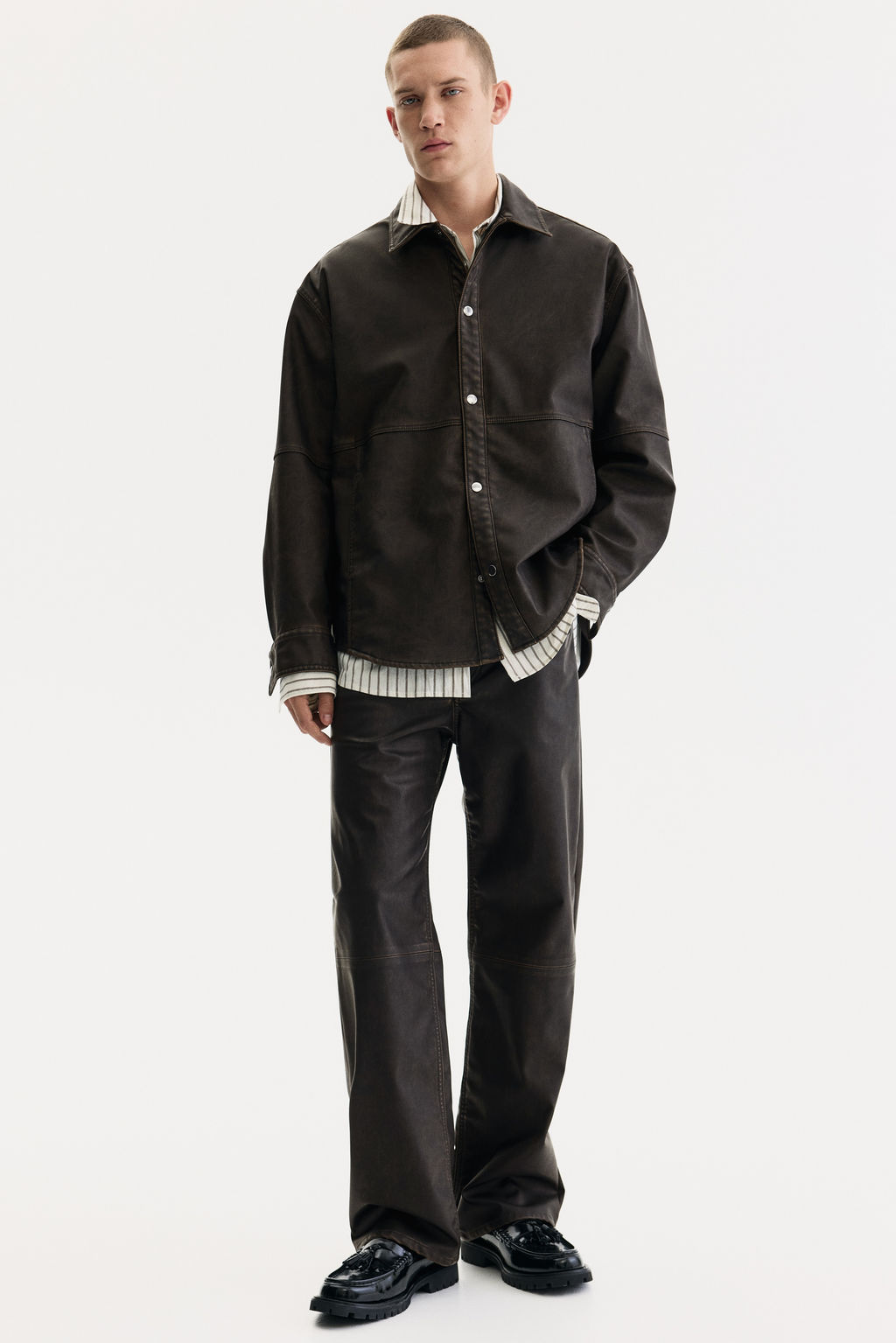 Sobrecamisa revestida Regular Fit - H&m фото 2