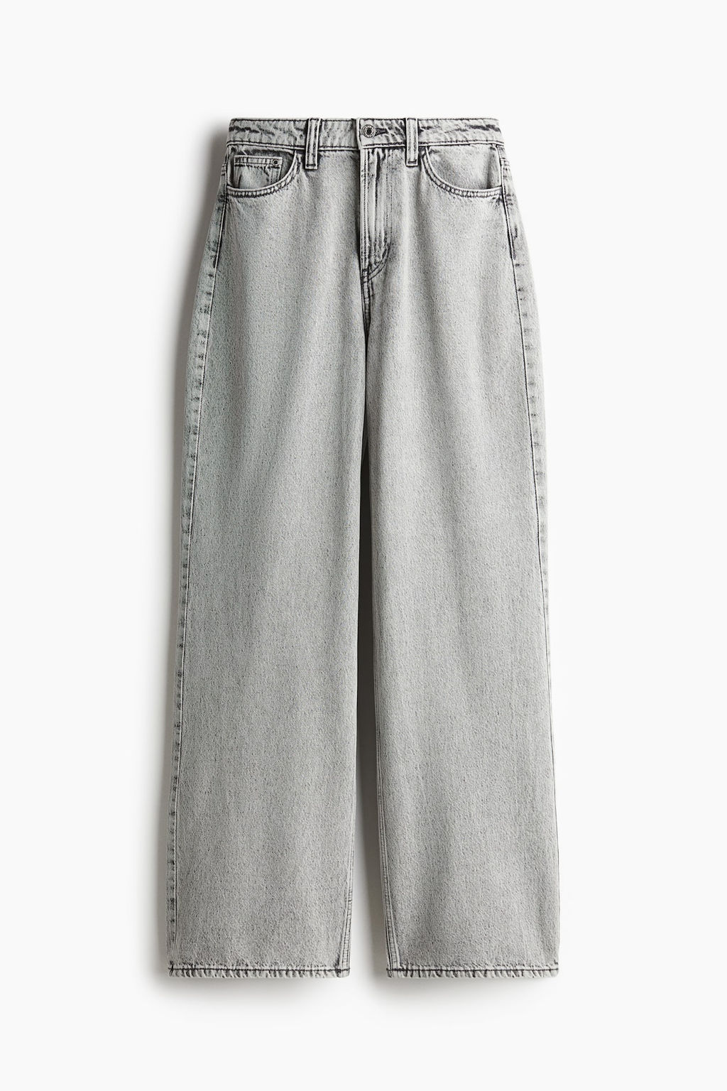 Curvy Fit Wide Ultra High Jeans - H&m фото 5