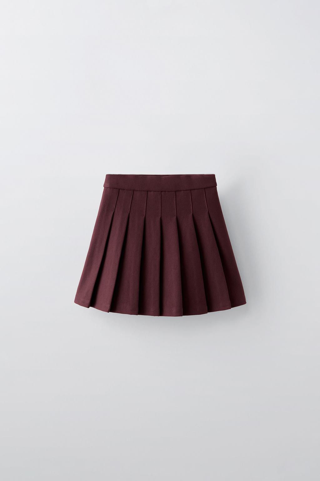 BOX PLEAT SKIRT - Zara фото 9