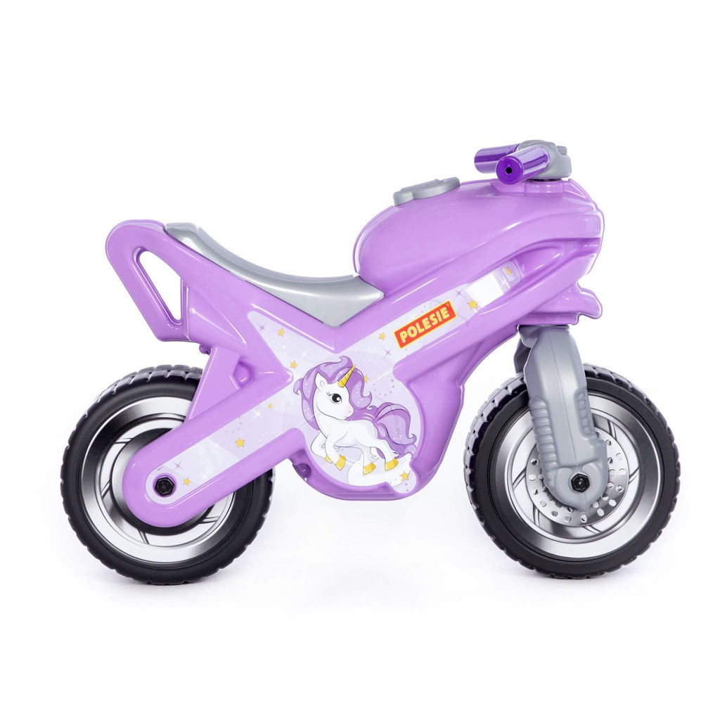 Каталка мотоцикл МХ (сиреневая) - Полесье фото 5