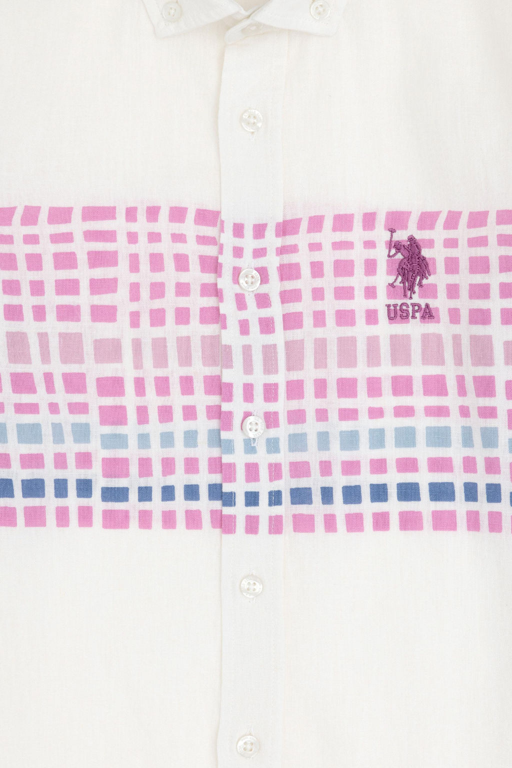 Фиолетовая рубашка с длинным рукавом для мальчика Неожиданная скидка в корзине - U.s. polo assn фото 4