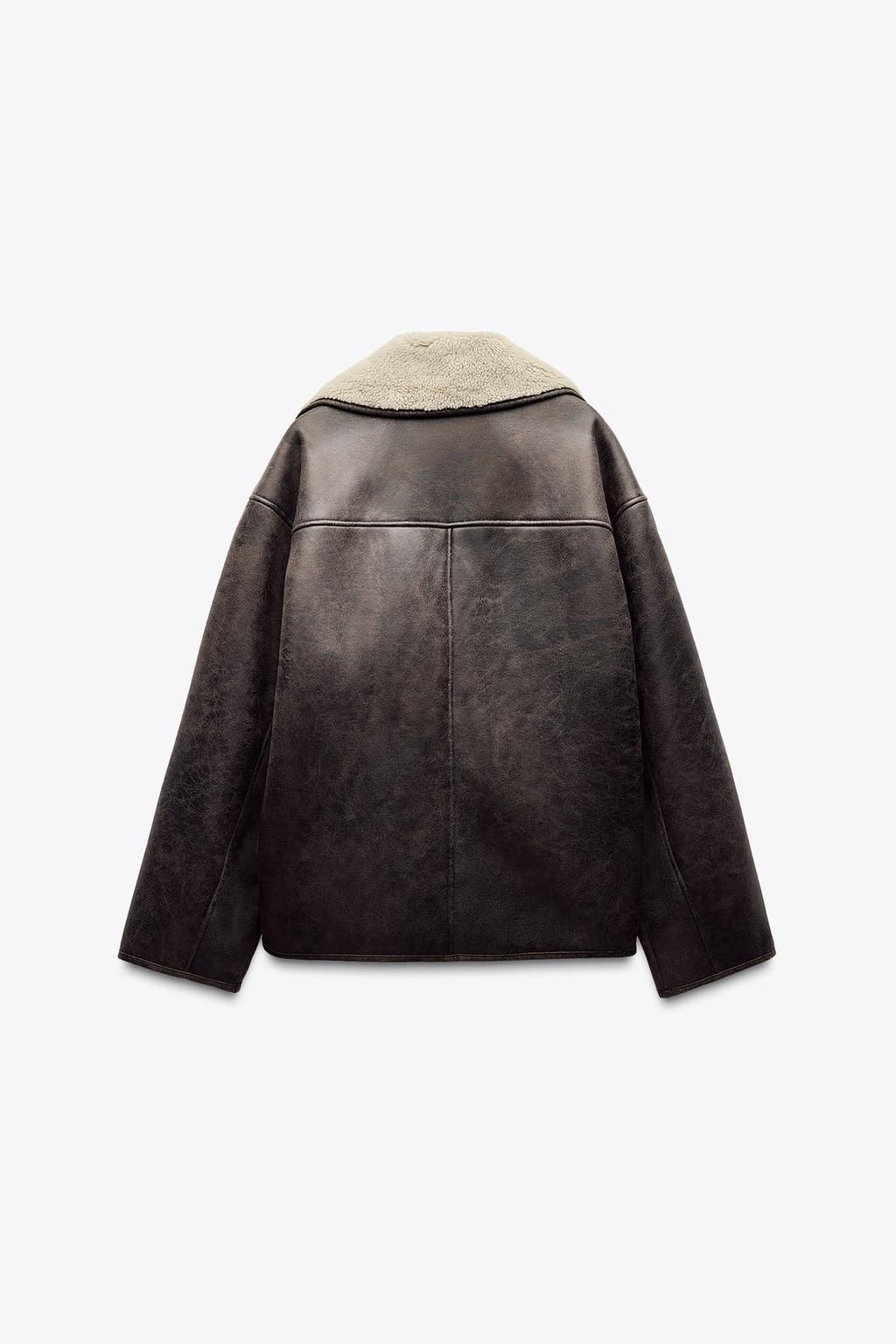 ZW COLLECTION DOUBLE-FACED JACKET - Zara фото 21